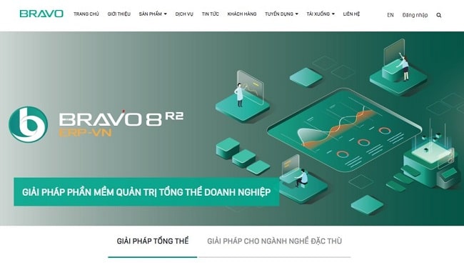 Phần mềm quản l&yacute; doanh nghiệp BRAVO